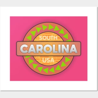 South Carolina Graphic T Shirt Posters and Art